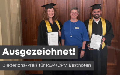 Diederichs verleiht erstmals Preis für beste REM+CPM-Masterarbeiten