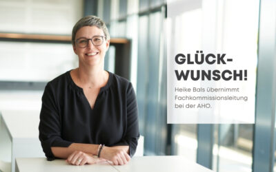 Heike Bals übernimmt Leitung der AHO-Fachkommission Projektsteuerung